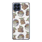 Etui i futerały do telefonów - Etui dedykowane do Samsung M53 5G wzór:  Baby Yoda 028 oryginalne i oficjalnie licencjonowane - miniaturka - grafika 1