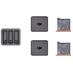 DJI Zestaw akumulatorów z ładowarką do kamer Osmo DJI Osmo Charging Kit - Akcesoria do kamer sportowych - miniaturka - grafika 1