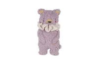 Maskotki i pluszaki - Przytulanka misiek z frotką pink - miniaturka - grafika 1