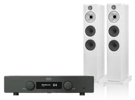 Zestawy stereo - Hegel H120 (czarny) + 603 S3 (biały) - miniaturka - grafika 1