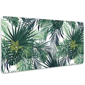 Podkładki na biurko - Podkładka na biurko z nadrukiem Rajskie liście 100x50 cm - miniaturka - grafika 1