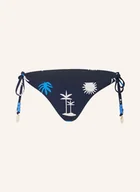 Stroje kąpielowe - Seafolly Dół Od Bikini Trójkątnego La Palma Z Ozdobnymi Perełkami blau - miniaturka - grafika 1