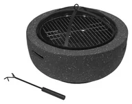 Dom i wnętrze OUTLET - Przenośny kominek na drewno z rusztem antracytowym - miniaturka - grafika 1