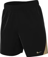 Spodnie męskie - Nike Spodnie męskie M Nk Df Strk Short Kz, Black/Black/Jersey Gold/Metallic Gold, FN2401-011, M - miniaturka - grafika 1