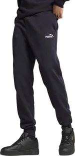 Spodnie męskie Puma ESS no.1 Logo Sweatpants FL granatowe 682606 16 S - Spodnie sportowe męskie - miniaturka - grafika 1