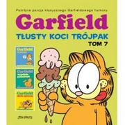 Komiksy dla dzieci - Garfield. Tłusty koci trójpak. Tom 7 - miniaturka - grafika 1
