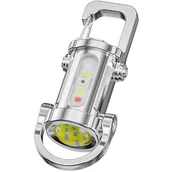 Latarki - Miniaturowa latarka LED z możliwością ładowania do biwakowania i polowań - miniaturka - grafika 1