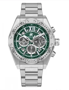 Zegarek Zegarek męski BEVERLY HILLS BP3743X.370 zielony fashion na prezent - Zegarki męskie - miniaturka - grafika 1