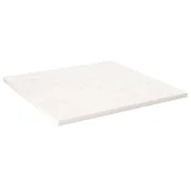 Meble modułowe i akcesoria - Blat stołu, biały, 70x70x2,5cm, lite drewno sosnowe, kwadratowy Lumarko! - miniaturka - grafika 1