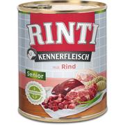 Mokra karma dla psów - Rinti Rinti Kennerfleisch Senior Rind karma mokra dla psa - wołowina 800g - miniaturka - grafika 1