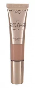 Makeup Revolution London London Revolution PRO CC Perfecting 26 ml Podkład F5 - Podkłady do twarzy - miniaturka - grafika 1