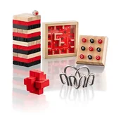 Klocki - Popular Zestaw mini gier 5 w 2 - miniaturka - grafika 1