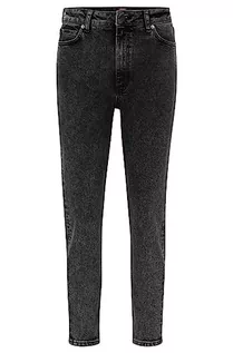Spodnie damskie - BOSS Damskie spodnie jeansowe, Charcoal11., 26 - grafika 1