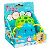 Zabawki interaktywne dla dzieci - Bambam Miękka grzechotka Słoń - miniaturka - grafika 1