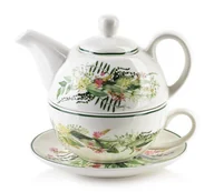 Dzbanki i imbryki - Dzbanek z filiżanką Idyllic 400/300ml - miniaturka - grafika 1