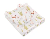 Łóżeczka i kojce - Kołderka z wypełnieniem i poduszka profilowana Miś - zestaw 2cz. -  In the country - miniaturka - grafika 1