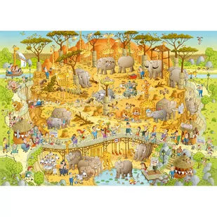 Heye African Habitat 29639 - Puzzle - miniaturka - grafika 3
