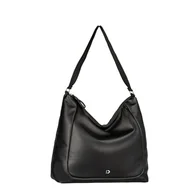 Torebki damskie - TOM TAILOR Maye Hobo Bag, czarna, czarny, l - miniaturka - grafika 1