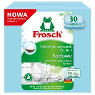 Środki do zmywarek - Tabletki do zmywarek FROSCH Sodowe All in 1 - 30 szt. - miniaturka - grafika 1