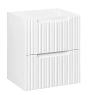 Szafki łazienkowe - Biała szafka pod umywalkę z szufladami R0-F60 - miniaturka - grafika 1