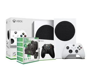 Xbox Series S 512GB + Dodatkowy Pad Czarny + ładowarka Venom VS2881 - Konsole Xbox - miniaturka - grafika 1
