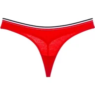 Majtki damskie - Sportowe stringi - Czerwony L - miniaturka - grafika 1