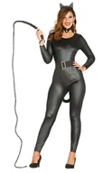 Stroje karnawałowe - Strój dla dorosłych, kobieta kot, rozmiar S - miniaturka - grafika 1