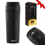 Kubki termiczne - Kubek na Kawę Herbatę SZCZELNY 400ML Termiczny Termos Gorące Napoje 12H-24H - miniaturka - grafika 1