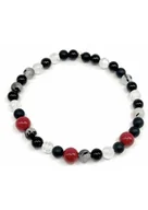 Bransolety męskie - Bransoletka męska koral - miniaturka - grafika 1