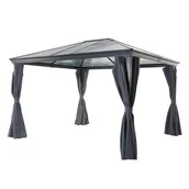 Pawilony ogrodowe - Pawilon ALU/PC szary - miniaturka - grafika 1