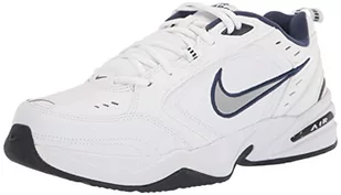 Nike Męskie sneakersy Air Monarch Iv, White Metallic Silver Midnight Navy - 42 EU - Sneakersy męskie - miniaturka - grafika 1