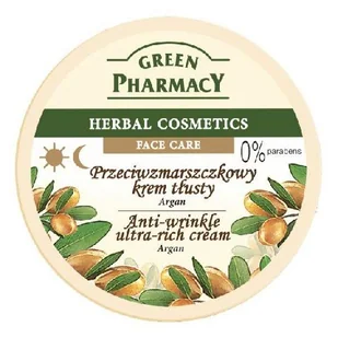 Green Pharmacy przeciwzmarszczkowy krem tłusty Argan 150ml - Kremy do twarzy - miniaturka - grafika 2