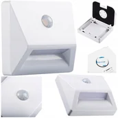 Oprawy, klosze i abażury - Lampka Oprawa przyschodowa Led IRS3xAAA On/off/auto czujnik zmierzchu/ruchu - miniaturka - grafika 1