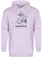 Bluzy damskie - REEBOK - BLUZA UNISEX CL SKATE HOODIE HS7144 bluza męska bluza damska - miniaturka - grafika 1
