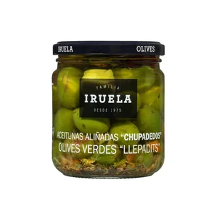 Oliwki Zielone VERDIAL Chupadedos 365g - Pasztet i przetwory mięsne - miniaturka - grafika 1