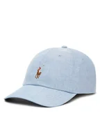 Czapki męskie - Polo Ralph Lauren Czapka z daszkiem 211977402001 Niebieski - miniaturka - grafika 1