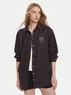 Koszule damskie - Billabong Koszula Beach Side EBJWT00118 Szary Relaxed Fit - miniaturka - grafika 1