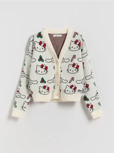 Reserved - Kardigan Hello Kitty and Friends - wielobarwny - Swetry dla dziewczynek - miniaturka - grafika 1