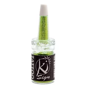 Ki-Sign Brokat do ciała, 7 ml, jasnozielony - Scrapbooking - miniaturka - grafika 1
