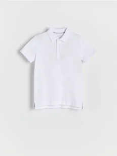 Reserved - Koszulka polo z haftem - biały - Koszulki dla chłopców - miniaturka - grafika 1