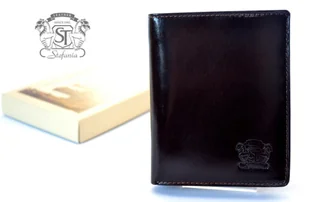 skórzane etui na karty dokumenty STEFANIA 030W 030W - Etui na dokumenty i karty - miniaturka - grafika 1