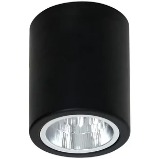 Luminex oprawa sufitowa Downlight round black 7235 - Lampy sufitowe - miniaturka - grafika 1