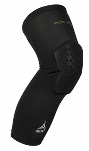 Stabilizator kompresyjny na kolano z ochraniaczem SELECT 6253 czarny - XS - Piłka nożna - miniaturka - grafika 1