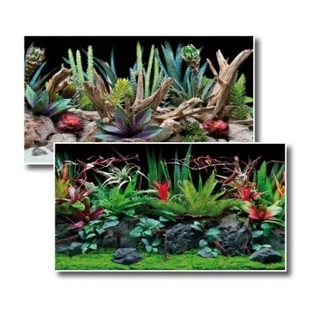 Amtra Folia na tylną ścianę akwarium „Flora” - Pozostałe akcesoria do akwarium - miniaturka - grafika 1