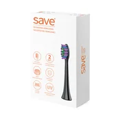 Końcówki do szczoteczek elektrycznych - Końcówki szczoteczki sonicznej SAVE (2 szt.) - miniaturka - grafika 1