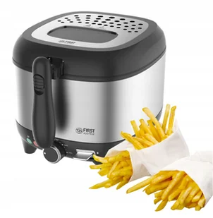 Frytkownica elektryczna frytownica First Austria wyjmowany pojemnik - Frytownice gastronomiczne - miniaturka - grafika 1