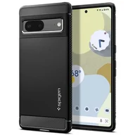 Etui i futerały do telefonów - Etui SPIGEN Rugged Armor do Google Pixel 7 Czarny - miniaturka - grafika 1