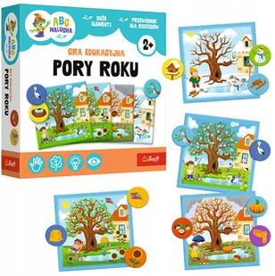 GRA PORY ROKU MALUCHA TREFL PUD12 - Gry planszowe - miniaturka - grafika 1