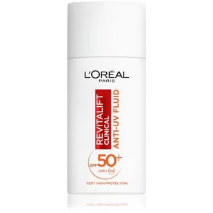 L'Oréal Paris Revitalift Clinical Vitamin C Anti-UV Fluid SPF50+ krem do twarzy na dzień 50 ml dla kobiet - Kremy do twarzy - miniaturka - grafika 1