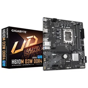Płyta główna GIGABYTE H610M D3W DDR4 płyta główna Intel H610 LGA 1700 micro ATX H610M D3W DDR4 - Płyty główne - miniaturka - grafika 1